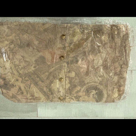 NEW Elegant Beige Cream Multi Colour V-Neck Cardigan Coat 🧥 NWTO - Picture 5 of 6